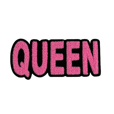 Chenille Queen Patch For Hats