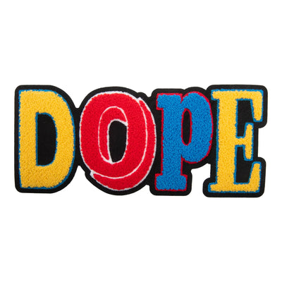 10.5” Chenille DOPE Patch, Sew on Patch Reanna’s Closet 2®