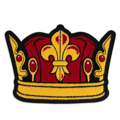 10” Chenille Crown Patch, Sew on Patch - Reanna’s Closet 2