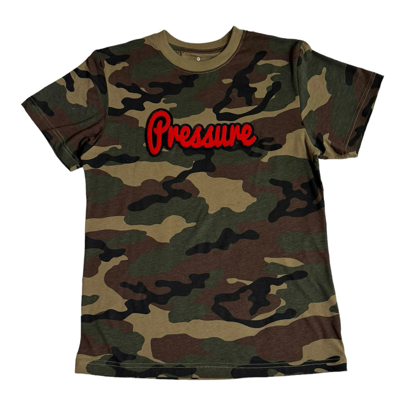 Limited Edition Pressure Camo T-Shirt (Red)- Please Allow 2 Weeks for Processing