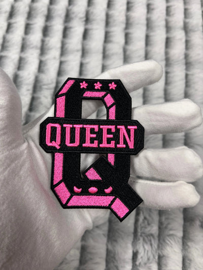 3.5” Queen Patch, Embroidered Iron on Patch - Reanna’s Closet 2