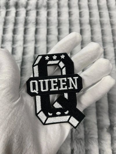 3.5” Queen Patch, Embroidered Iron on Patch Reanna’s Closet 2®