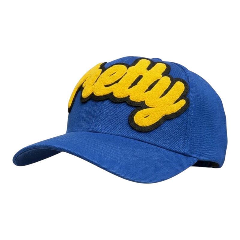 Pretty Baseball Cap (Royal Blue/Gold) for Stylish Look