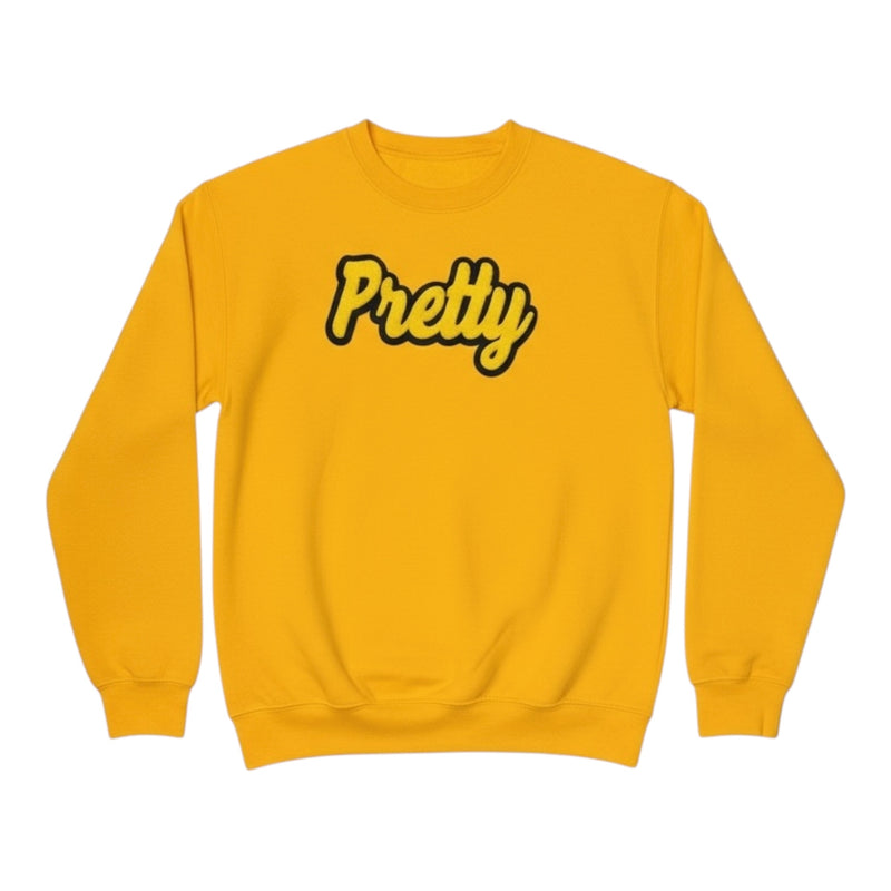 Pretty Sweatshirt (Gold/Black) Unisex