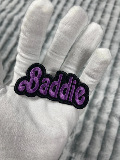 3” Baddie Patch, Embroidered Iron on Patch Reanna’s Closet 2®