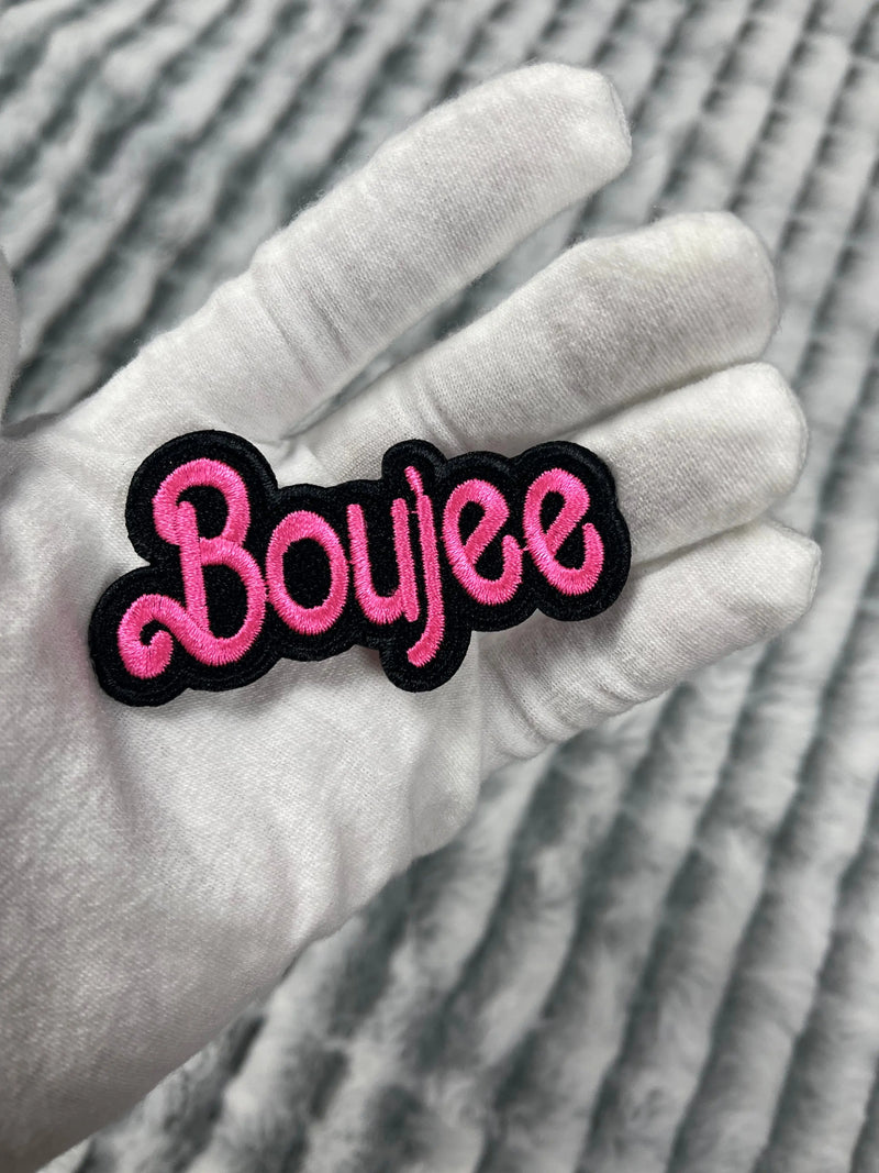 3” Boujee Patch, Embroidered Iron on Patch Reanna’s Closet 2®