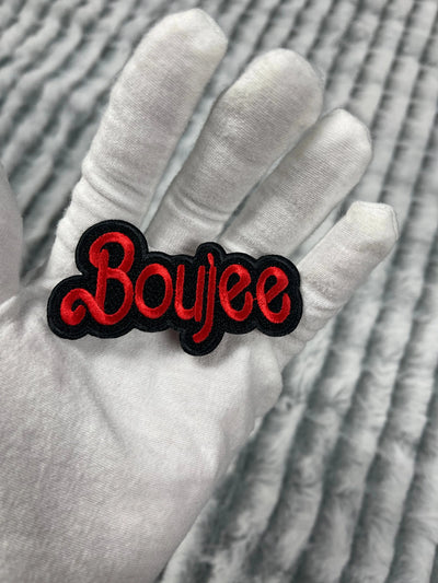 3” Boujee Patch, Embroidered Iron on Patch Reanna’s Closet 2®