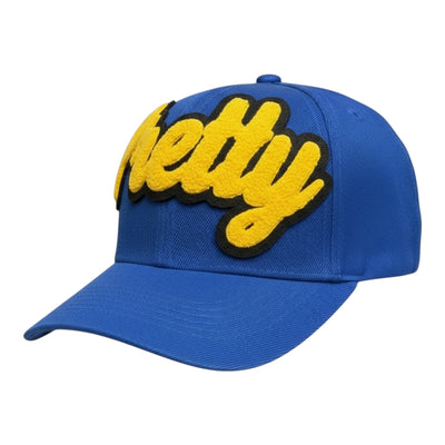 Pretty Baseball Cap (Royal Blue/Gold) for Stylish Look
