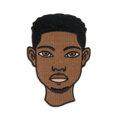 4” Afrocentric Man Patch, Embroidered Iron on Patch - Reanna’s Closet 2