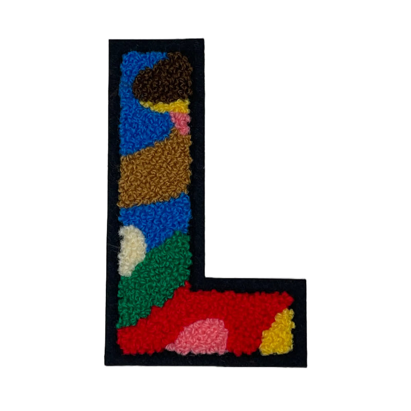 4” Chenille Camo Varsity Letter A-Z Patch, Sew on Patch - Reanna’s Closet 2