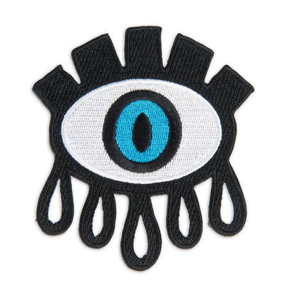 3 3/4” Evil Eye Patch, Embroidered Iron On Patch - Reanna’s Closet 2