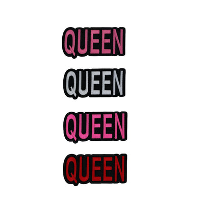 4” Queen Patch, Embroidered Iron on Patch - Reanna’s Closet 2