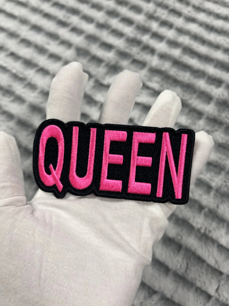 4” Queen Patch, Embroidered Iron on Patch - Reanna’s Closet 2