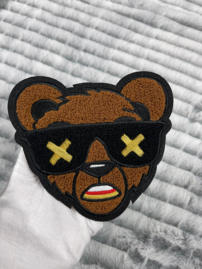 5.5” Chenille Bear Patch, Sew on Patch Reanna’s Closet 2®