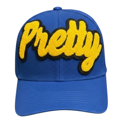 Pretty Baseball Cap (Royal Blue/Gold) for Stylish Look