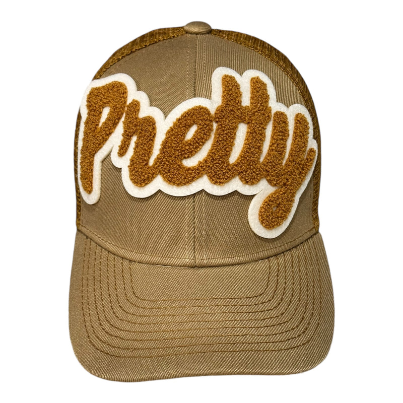 Pretty Trucker Hat with Mesh Back