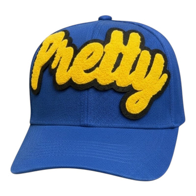 Pretty Baseball Cap (Royal Blue/Gold) for Stylish Look