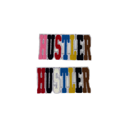 7” Chenille Hustler Patch, Sew on Patch - Reanna’s Closet 2