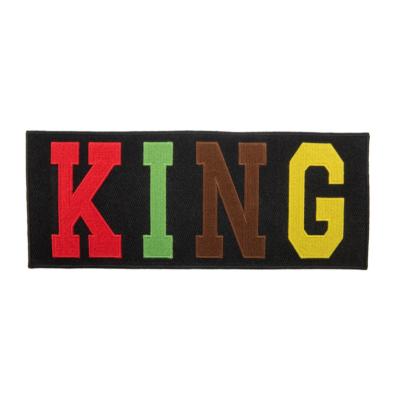 8 7/8” King Patch, Embroidered Iron on Patch - Reanna’s Closet 2