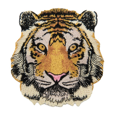3 7/8” Tiger Patch, Embroidered Iron on Patch - Reanna’s Closet 2