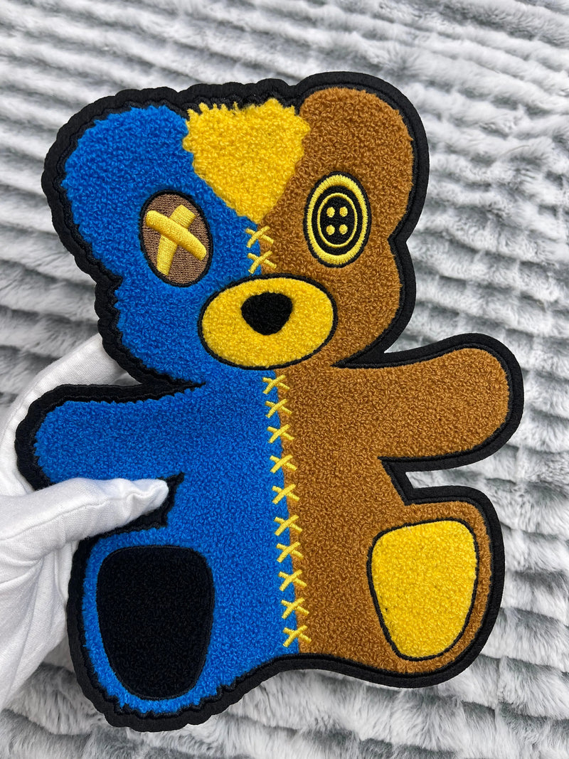 9.5” Chenille Bear Patch, Sew on Patch Reanna’s Closet 2®