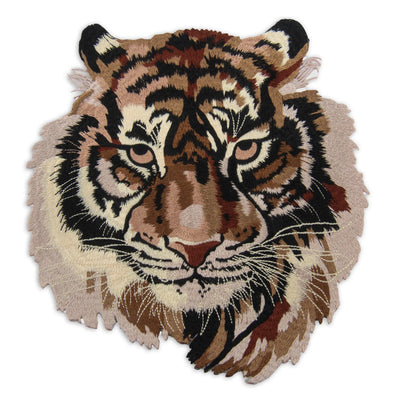 9.5” Tiger Patch, Embroidered Iron on Patch - Reanna’s Closet 2