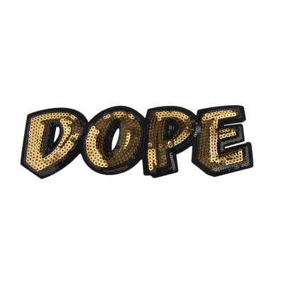 9” Dope Patch, Sequin Iron On Patch - Reanna’s Closet 2