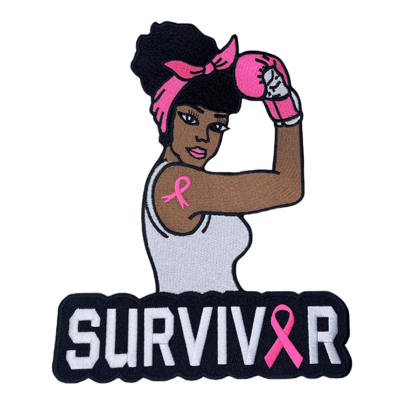 Afrocentric Cancer Survivor Patch