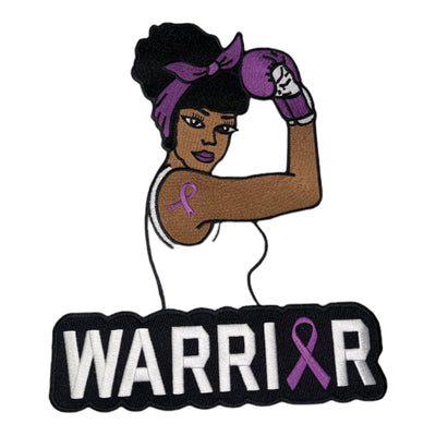 Afrocentric Lupus Warrior Patch