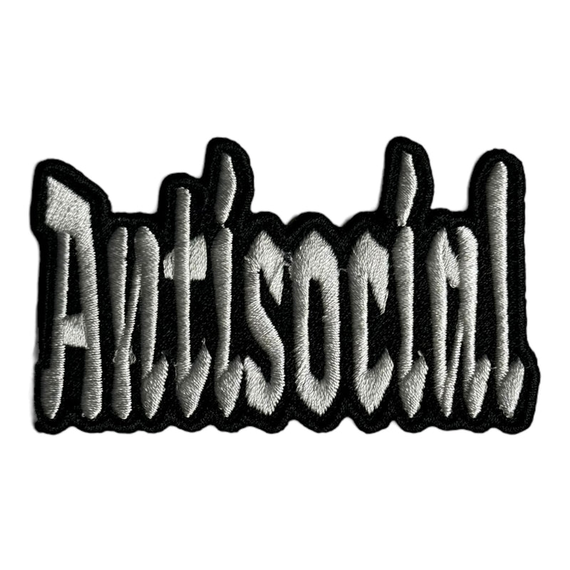 Antisocial Patch (3 3/8 inch)