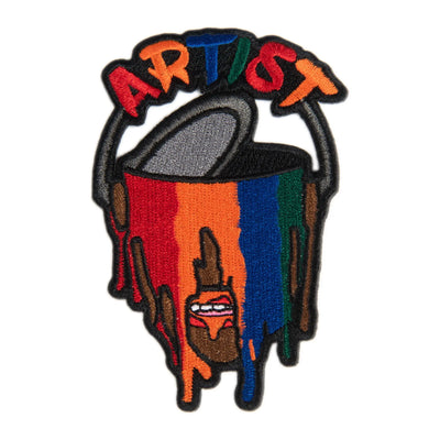 Artist Patch, Paint Bucket, Embroidered Iron on Patch - Reanna’s Closet 2