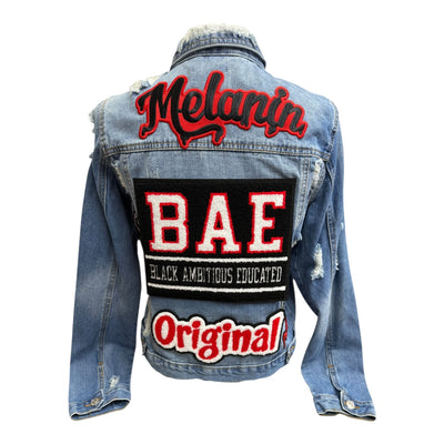 BAE Denim Jacket (Small/Medium) with Exclusive Patches 