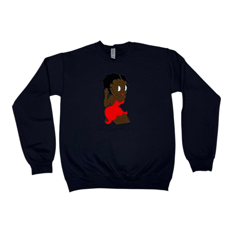 Betty Sweatshirt Black/Red