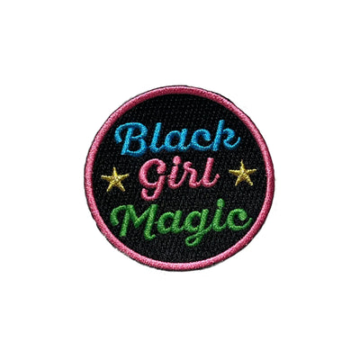 Black Girl Magic Patch, 2.5” Embroidered Patch, Iron On Patch - Reanna’s Closet 2