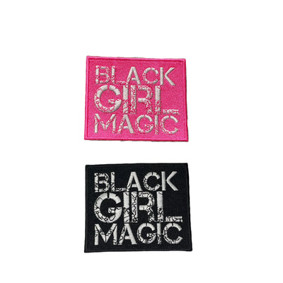 Black Girl Magic Patch, 3.5” Embroidered Patch, Iron On Patch - Reanna’s Closet 2