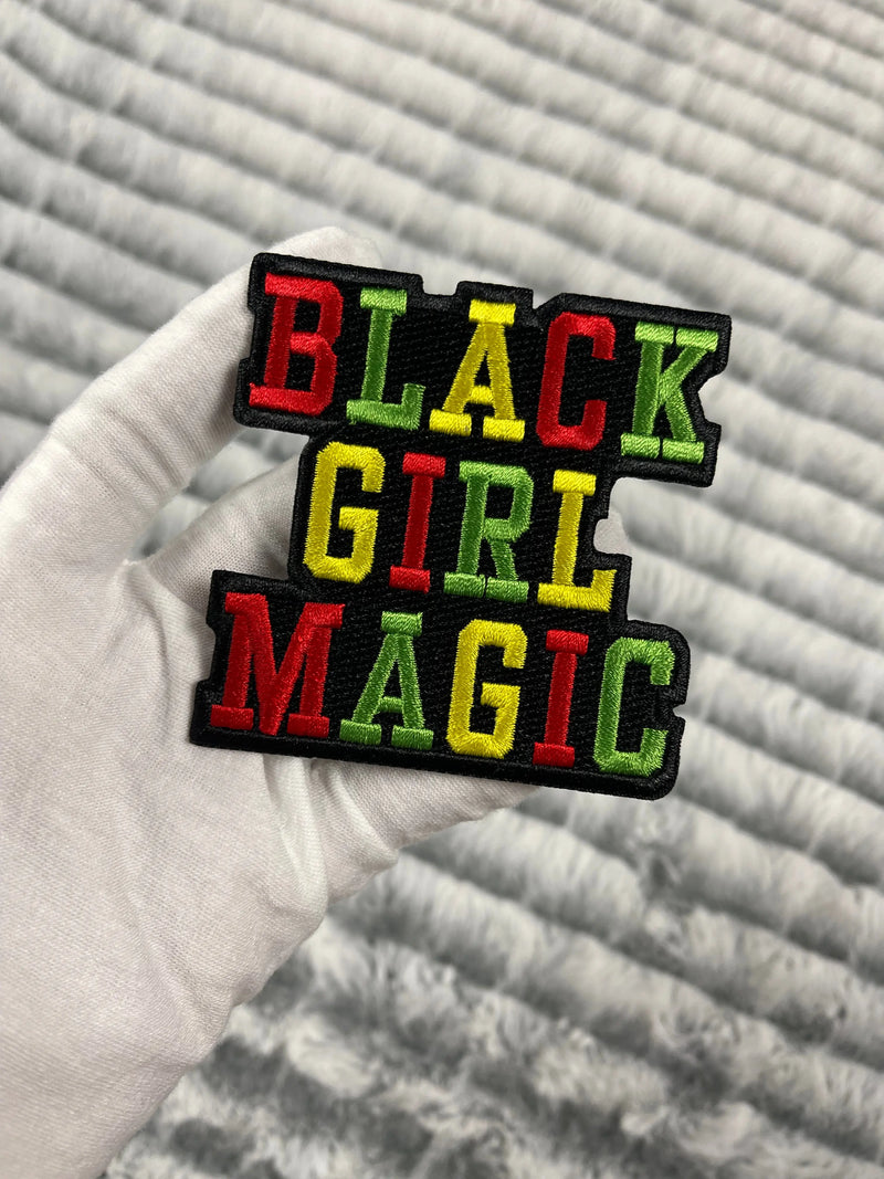 Black Girl Magic Patch, 3” Embroidered Patch, Iron On Patch Reanna’s Closet 2®