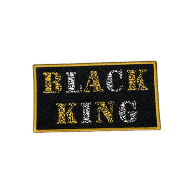 Black King Patch, 3.5” Embroidered Patch, Iron on Patch - Reanna’s Closet 2
