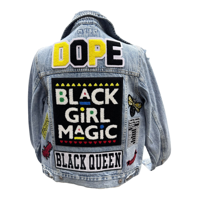 Black Girl Magic Jean Jacket