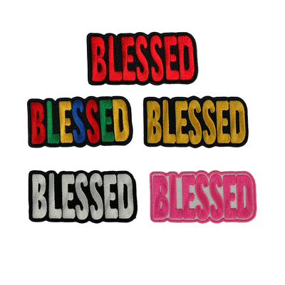Blessed Embroidered Iron On Patch Reanna’s Closet 2®