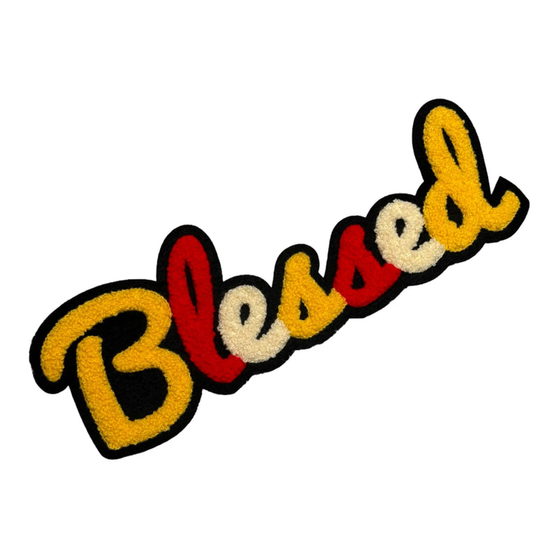 Blessed Patch, 10” Chenille Patch, Sew on Patch Reanna’s Closet 2