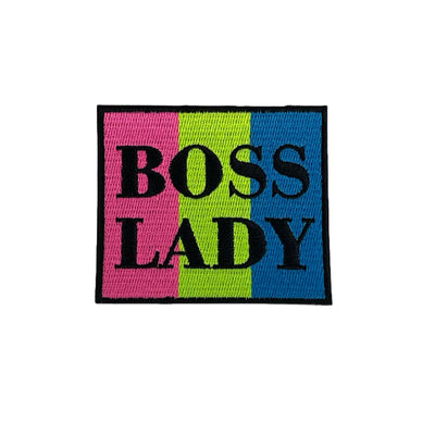 Boss Lady Patch, 3” Embroidered Iron on Patch Reanna’s Closet 2®