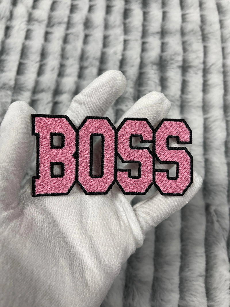 Boss Patch, 4” Embroidered Patch, Iron On Patch Reanna’s Closet 2®