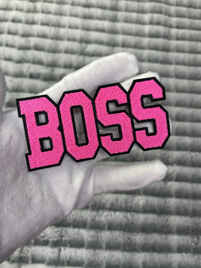 Boss Patch, 4” Embroidered Patch, Iron On Patch Reanna’s Closet 2®