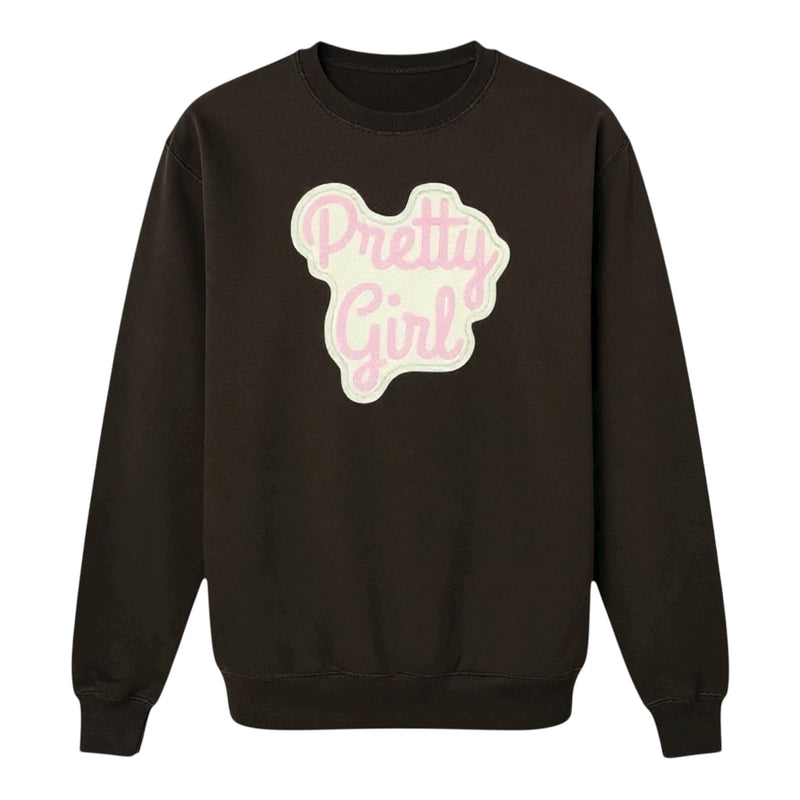 Brown  sweatshirt with &