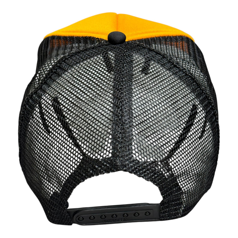 Trust God Foam Trucker Hat (Gold/White/Black) for Style