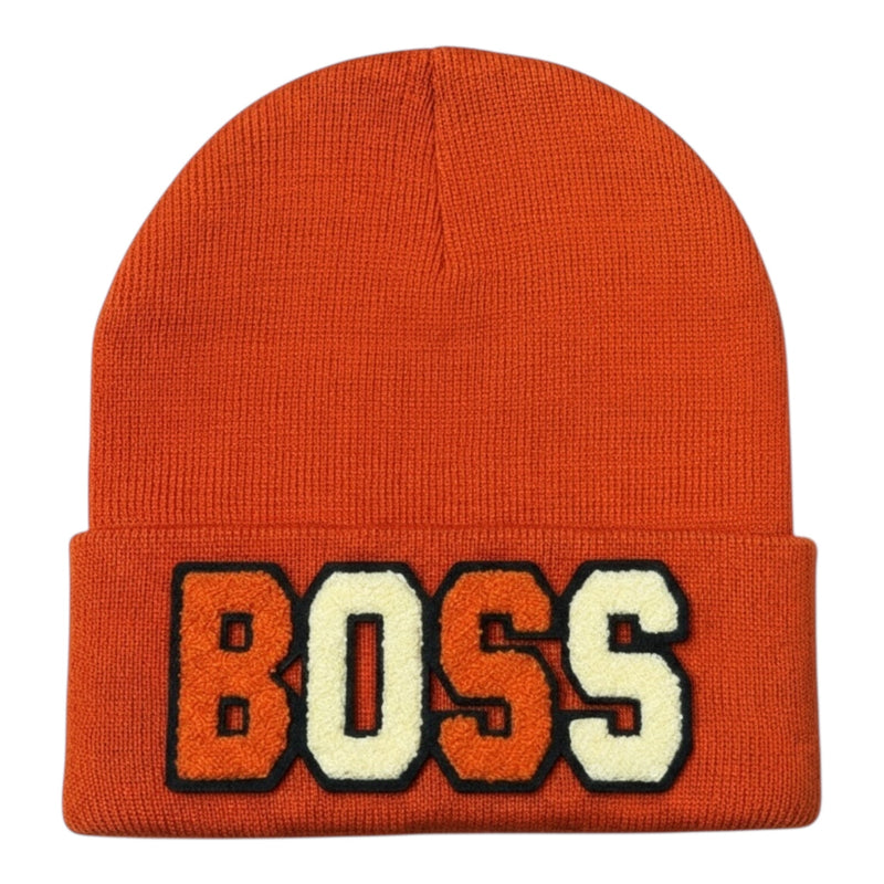 Boss Beanie in Orange Cream (Limited Edition)