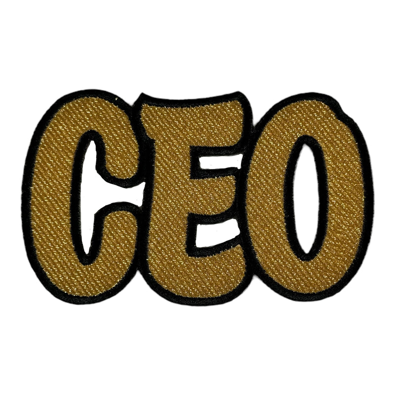 CEO Patch (Metallic Gold)