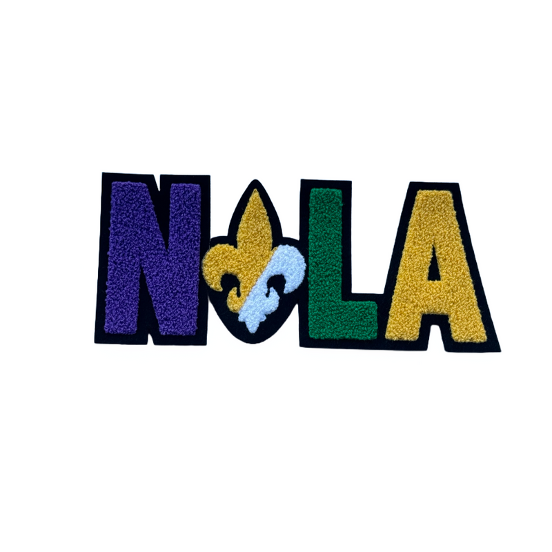 NOLA Patch, Chenille Sew on Patch