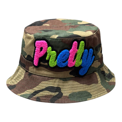 Camouflage Print Bucket Hat