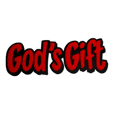 Chenille God’s Gift Patch, Sew on Patch Reanna’s Closet 2®